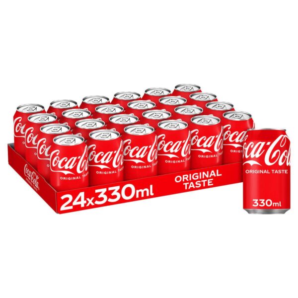 Coca Cola 24 x 330ml c0ee08081ddd4007913b0fccf3f03367