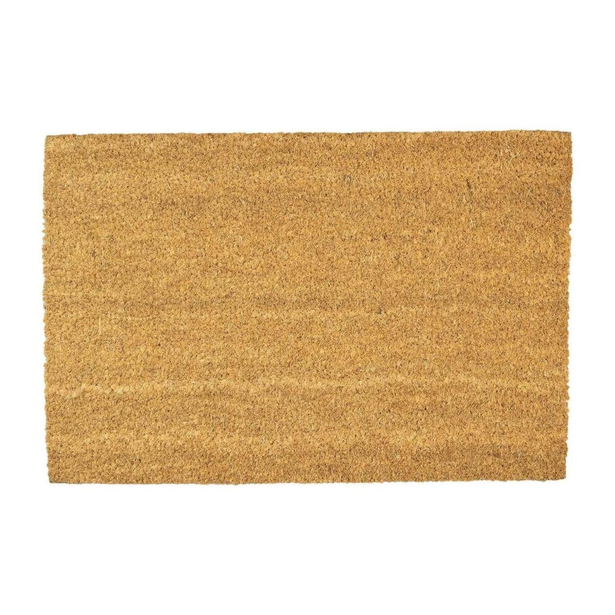 Coir Door Mat Natural Coconut Indoor Outdoor Welcome Mats 60 x 40cm Classic - Image 1