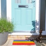 Coir Door Mat Natural Coconut Indoor Outdoor Welcome Mats 60 x 40cm Rainbow - Image 5