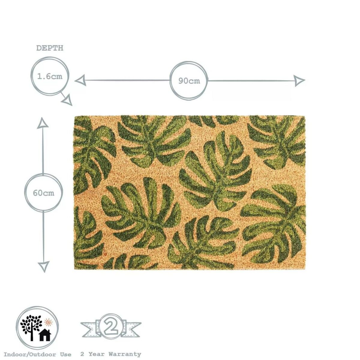 Coir Door Mat Natura 71e05c3dd27c1c730e574bbc58a2760d