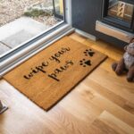 Coir Door Mat Natural Coconut Indoor Outdoor Welcome Mats 60 x 40cm Paws - Image 4