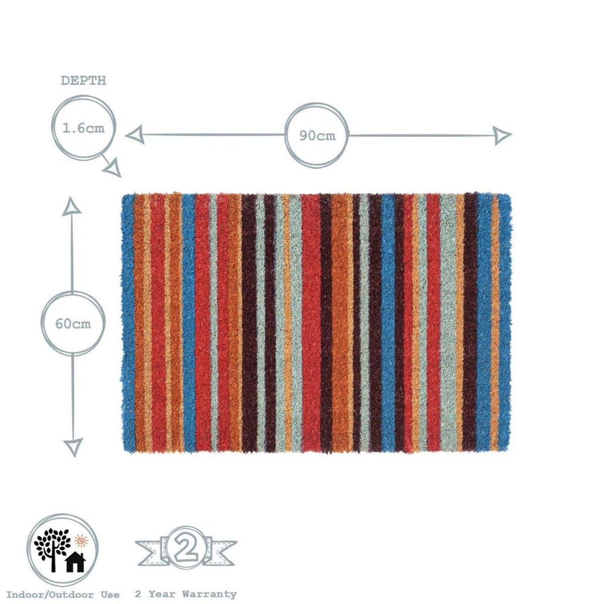 Coir Door Mat Natura a78a1affe75d363e79a67bbc3a866538
