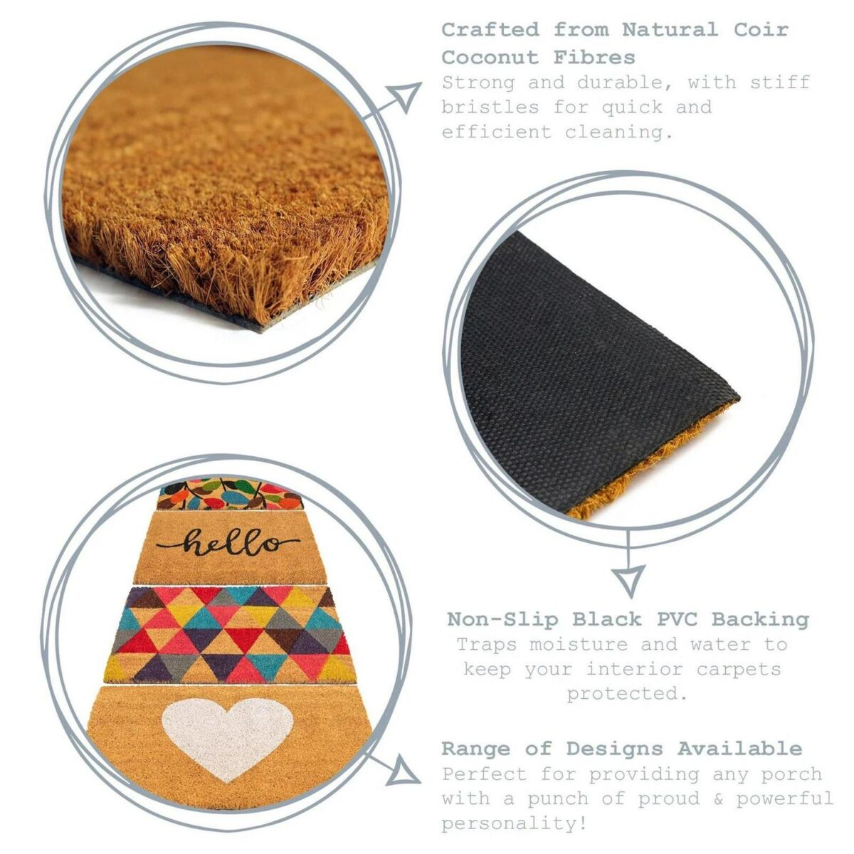 Coir Door Mat Natura eb8df379f80147b92263b55d9e74e3c0