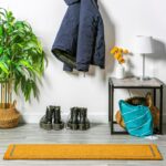 Coir Double Door Mat Natural Indoor Outdoor Welcome Mats 120 x 40cm Grey Inset - Image 6