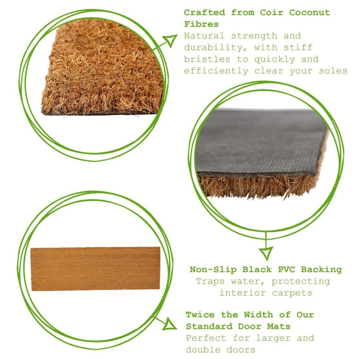 Coir Double Door Mat cedcc96c0180b648d702572feee9331f