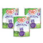 Cow and Gate Follow On Milk Powder Stage 2, 3 x 700g