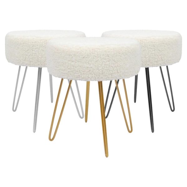 Cream Round Boucle F b7e8068bff7b67a26f62f577ba223774