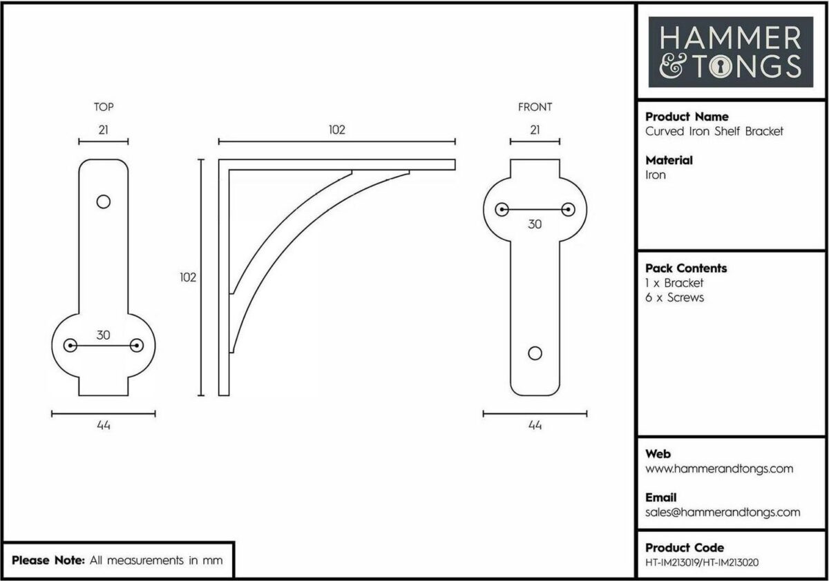 Curved Iron Shelf Br 59be0ce32d5bdb66aa2cda59a6259b99