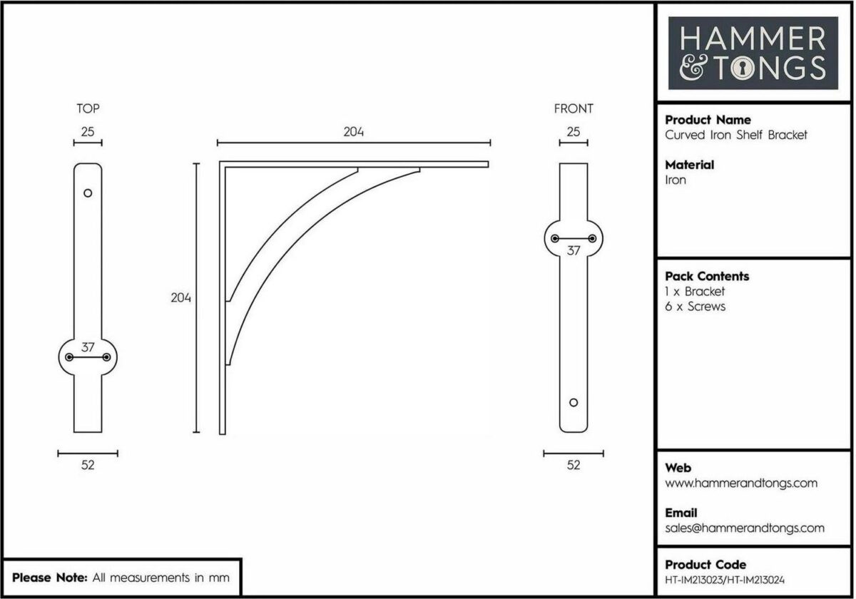Curved Iron Shelf Br aa510adbb9fb22413ef1d3dffedf988f