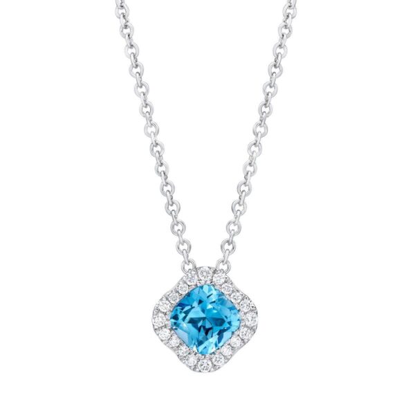 Cushion Cut Blue Top 23a445325fa0716cb6fdd9df9abb7627