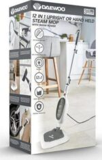 DAEWOO FLR00170GE Steam Mop - Grey and White - Image 6