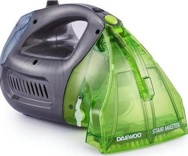 DAEWOO Hurricane Stair Master Handheld Carpet Cleaner - Green and Grey