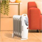 DAEWOO Mini HEA1140 Portable Oil-Filled Radiator - White - Image 2
