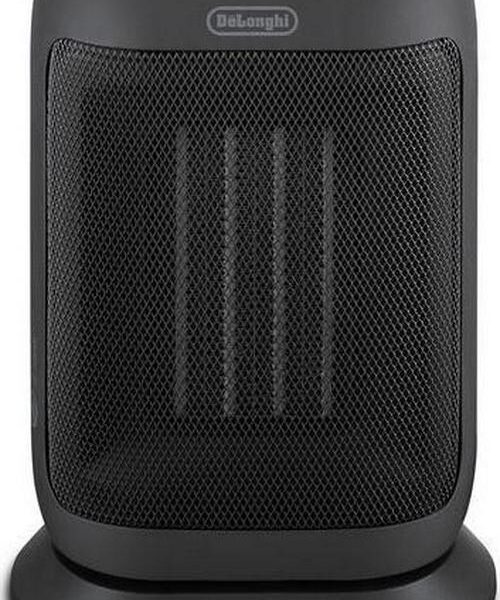 DELONGHI Capsule You and Me Portable Ceramic Fan Heater - Black