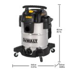 DEWALT Wet and Dry Corded Vacuum Cleaner, 38 Litre with 2.1m Hose - Image 8