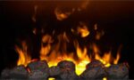 DIMPLEX Optimyst Atherton ATH20 Electric Fireplace - Black and Gold - Image 3