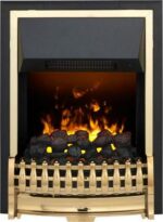 DIMPLEX Optimyst Atherton ATH20 Electric Fireplace - Black and Gold