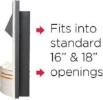 DIMPLEX Optimyst Atherton ATH20 Electric Fireplace - Black and Gold - Image 4