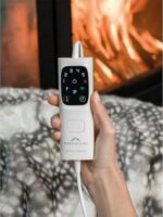 DREAMLAND Hygge Days Faux Fur Heated Throw - Fallow Deer, 160 x 120 cm - Image 2