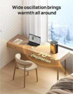 DREO Atom 416 Smart Fan Heater - Silver and Black - Image 5