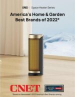 DREO Solaris Slim H3 Portable Fan Heater - Gold - Image 5