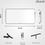 DUUX Edge 2000 DXCH25UK Smart Convector Heater - White - Image 8
