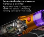DYSON V12 Detect Slim Absolute Cordless Vacuum Cleaner - Nickel and Yellow - Image 8
