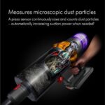 DYSON V15 Detect Absolute Cordless Vacuum Cleaner - Yellow and Nickel - Image 9