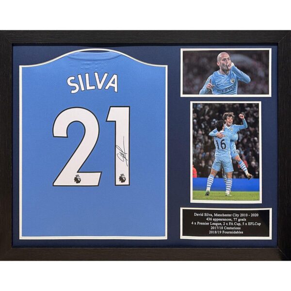 David Silva Signed F 61ce4e95156539d491542c6b9f2f9450