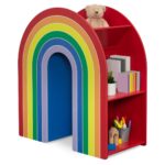 Delta Children's Rainbow Bookcase - Image 5
