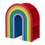 Delta Children's Rainbow Bookcase - Image 8