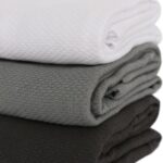Deluxe 100% Cotton Tea Towel 60cm x 40cm Charcoal Kitchen Cloth - Image 4
