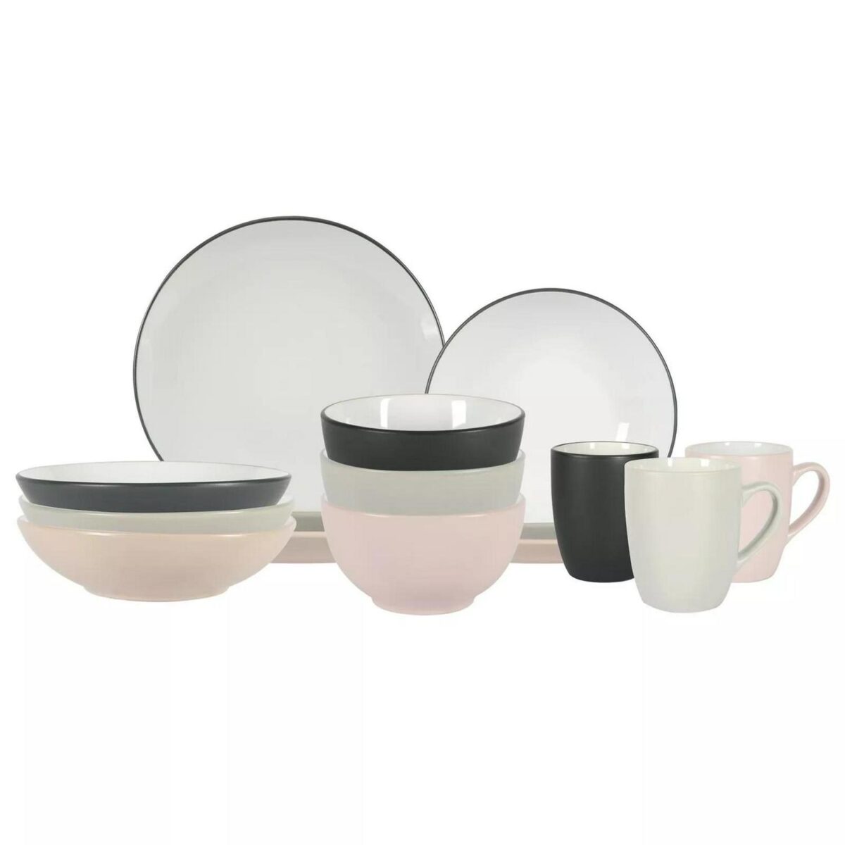 Dinner Plates, Side Plate, Bowls and Coffee Mugs | Stoneware | Essentials on eBay - Image 1
