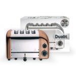 Dualit 4 Slot Classic Toaster With Sandwich Cage in Copper Spray Finish, 40597 - Image 8