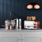 Dualit 4 Slot Classic Toaster With Sandwich Cage in Copper Spray Finish, 40597 - Image 6