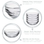 Duralex Lys Glass Stacking Bowls Kitchen Serving Mixing 6cm - 31cm - Image 2