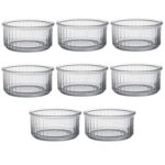 Duralex Oven Chef Glass Ramekins for Crème Brulee Desserts 10cm x8
