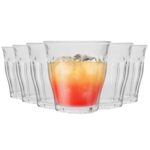 Duralex Picardie Glass Juice Water Tumblers Glasses Set Clear 310ml x6