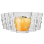 Duralex Picardie Glass Juice Water Tumblers Glasses Set Clear 220ml x12