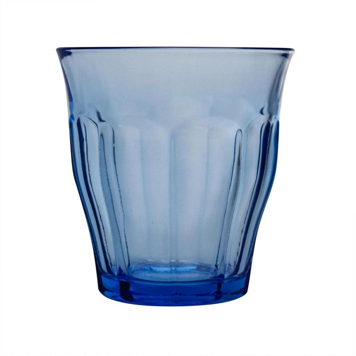 Duralex Picardie Glass Juice Water Tumblers Glasses Set Blue 250ml x12 - Image 4