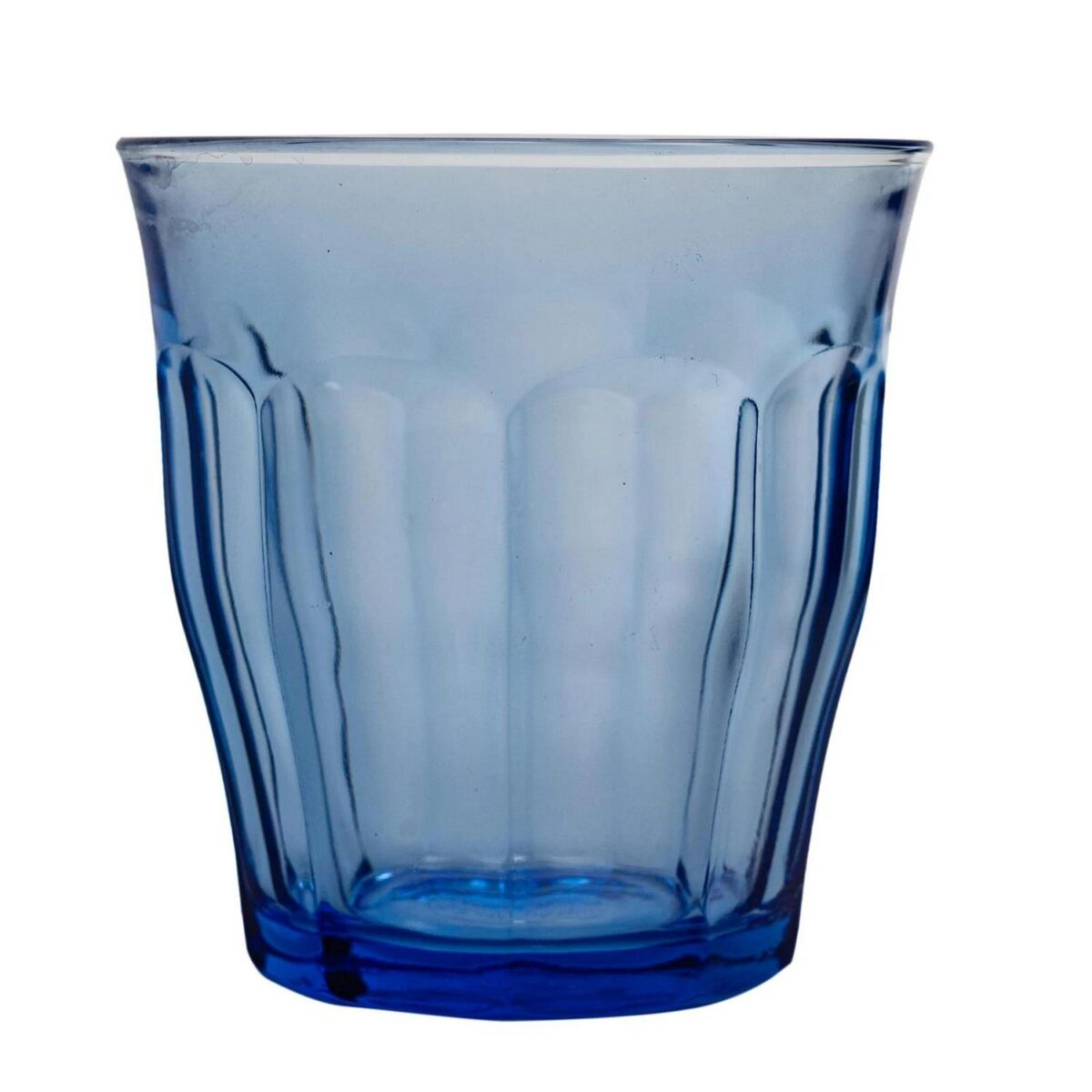 Duralex Picardie Glass Juice Water Tumblers Glasses Set Blue 310ml x6 - Image 4