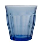 Duralex Picardie Glass Juice Water Tumblers Glasses Set Blue 310ml x6 - Image 4