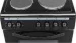 ESSENTIALS CFSEBK22 50 cm Electric Solid Plate Cooker - Black - Image 7
