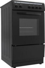 ESSENTIALS CFSEBK22 50 cm Electric Solid Plate Cooker - Black - Image 2