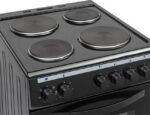 ESSENTIALS CFSEBK22 50 cm Electric Solid Plate Cooker - Black - Image 6