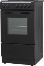 ESSENTIALS CFSEBK22 50 cm Electric Solid Plate Cooker - Black - Image 4