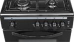 ESSENTIALS CFSGBK22 50 cm Gas Cooker - Black - Image 6