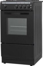 ESSENTIALS CFSGBK22 50 cm Gas Cooker - Black - Image 3