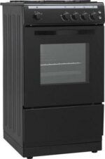 ESSENTIALS CFSGBK22 50 cm Gas Cooker - Black - Image 2