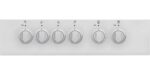 ESSENTIALS CFTE50W23 50 cm Electric Solid Plate Cooker - White - Image 2